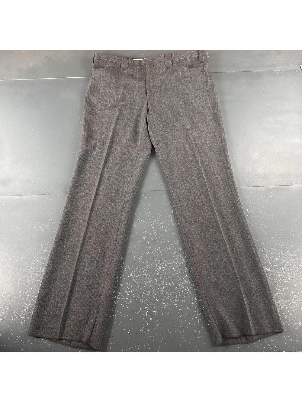 Circle S Pants Men 42 Heather Gray Western Unhemmed Ankle Color 40 Waist NWT